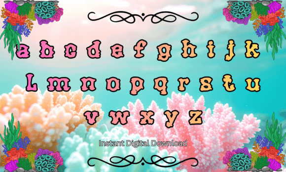 Coral Reef Font - Preview 2