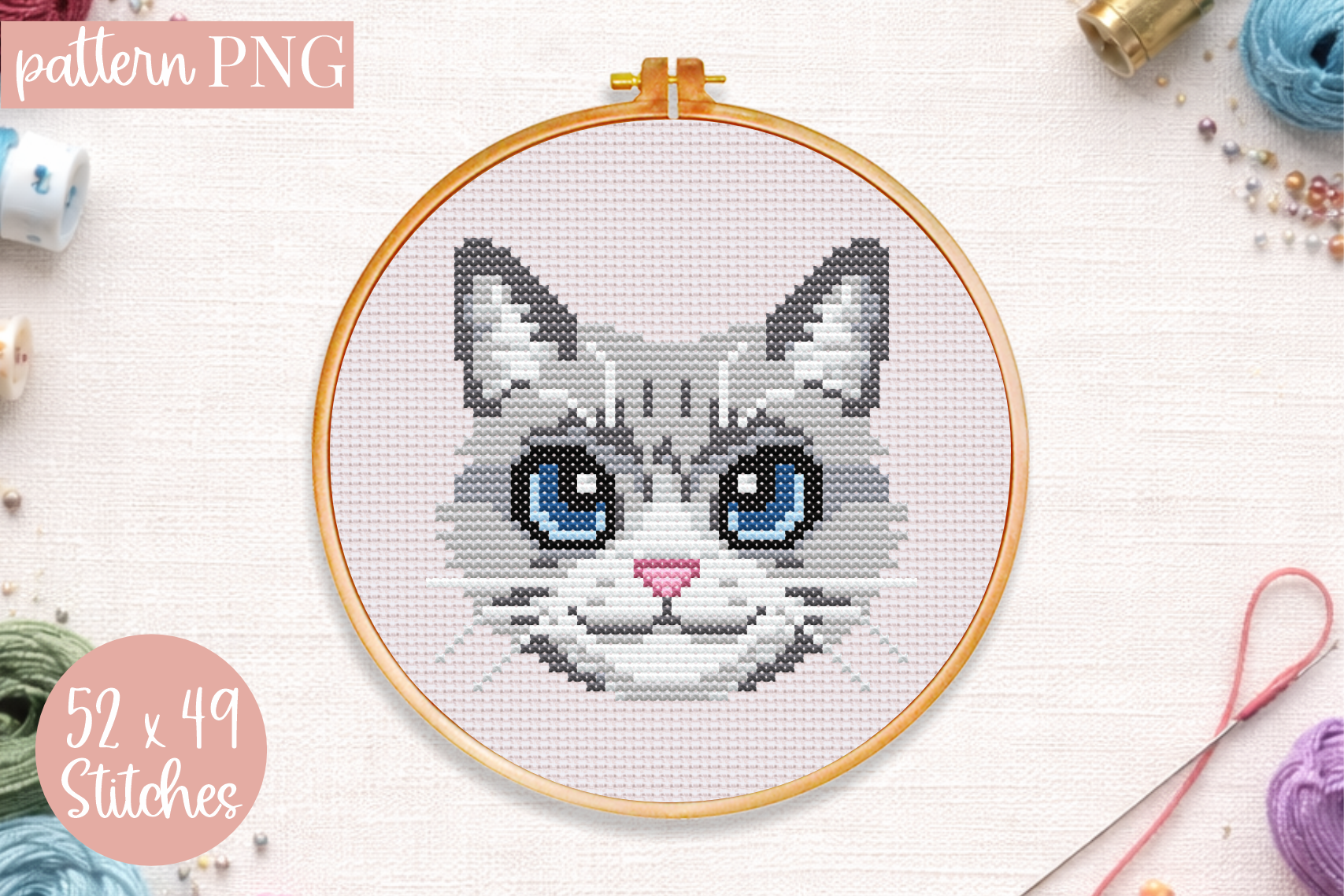 Cross Stitch Pattern Cat