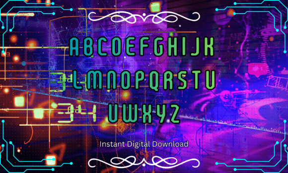 Cyberpunk Font - Preview 1