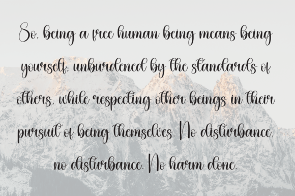 Dignity Font - Preview 5
