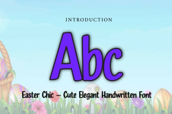 Easter Chic Font - Preview 1