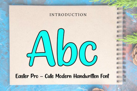 Easter Pro Font - Preview 1