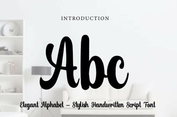 Elegant Alphabet Font - Preview 1