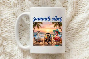 Funny Summer Vibes Animal PNG Graphic by SR Design · Creative Fabrica