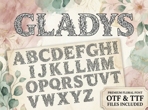 Gladys Font - Preview 1