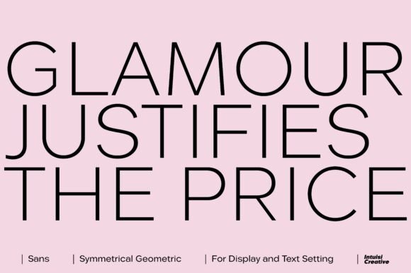 Glamure Extra Light  Font - Preview 1