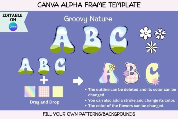 Groovy Nature - Canva Alpha Template