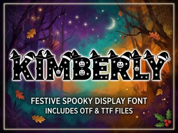 Kimberly Font - Preview 1