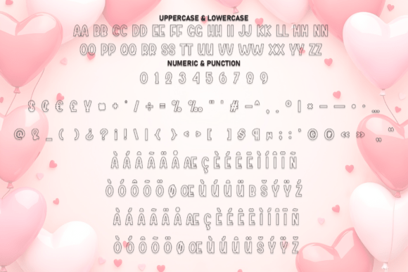 Love Birthday Font font preview - 6