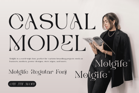 Molgife Font PNG with transparent background - Preview 4