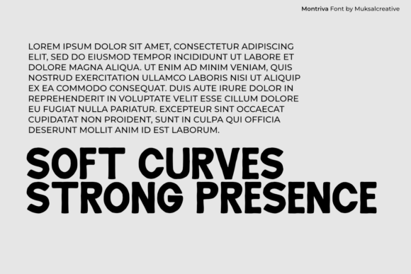 Montriva Font PNG with transparent background - Preview 5