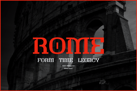 Orsted Font PNG with transparent background - Preview 2