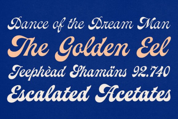 Pearlside Font PNG with transparent background - Preview 5