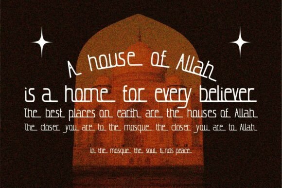 Al Burdah Font - Preview 3