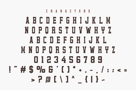 Athletic College Font - Preview 1
