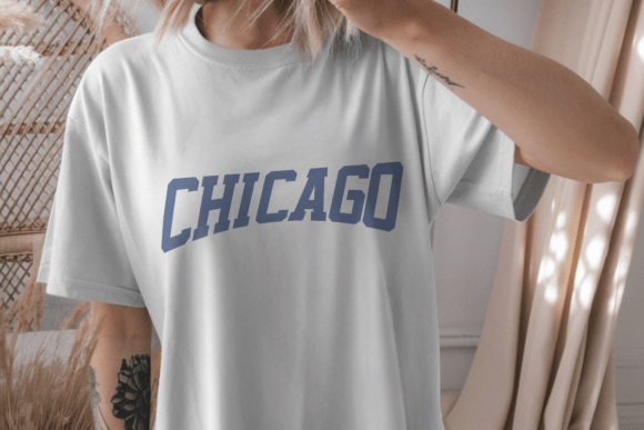 Athletic College Italic Font - Preview 2