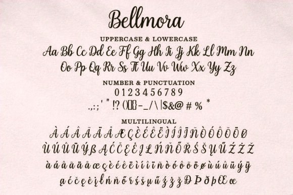 Bellmora Font - Preview 3