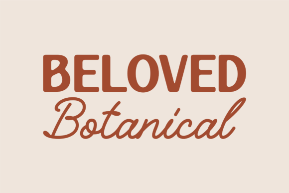 Beloved Botanical Font - Preview 1