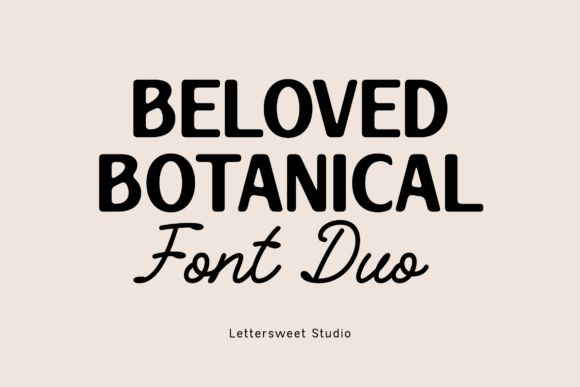 Beloved Botanical Font - Preview 2