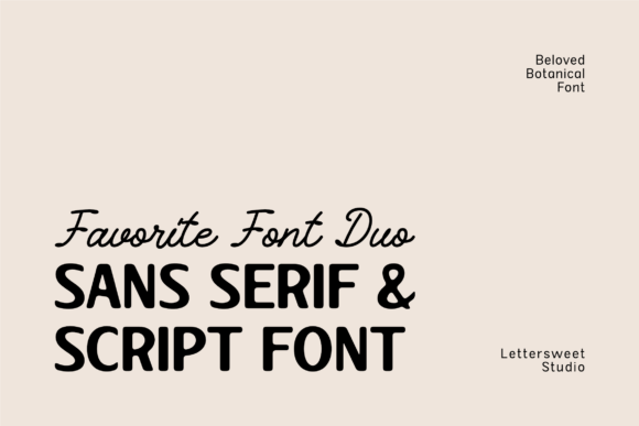 Beloved Botanical Font - Preview 3