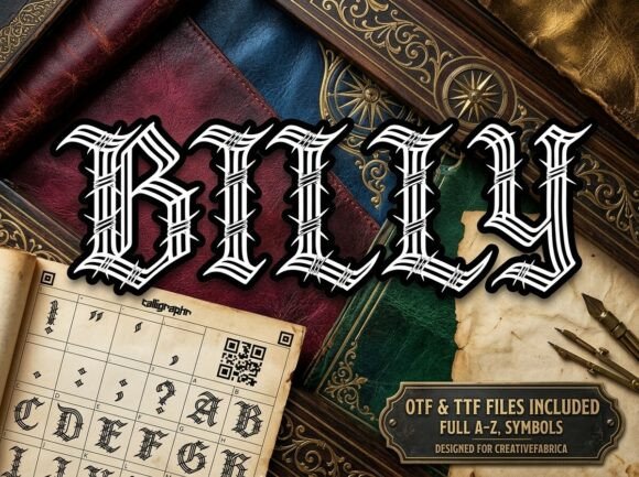 Billy Font - Preview 2