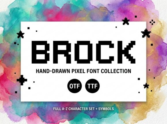 Brock Font - Preview 2