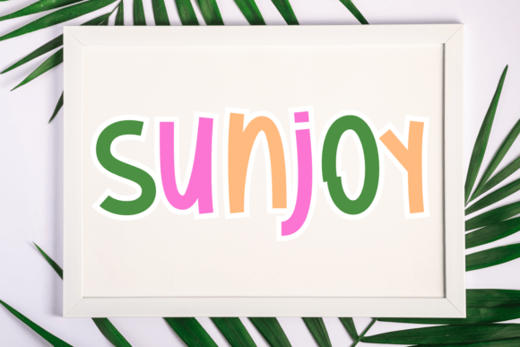 Cheerful Hunter Font - Preview 3