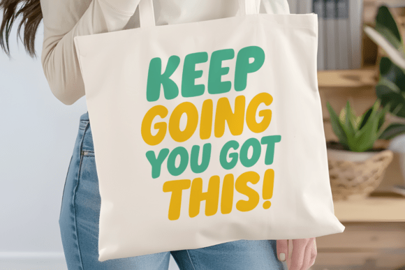 Chunky Playful Font PNG with transparent background - Preview 4