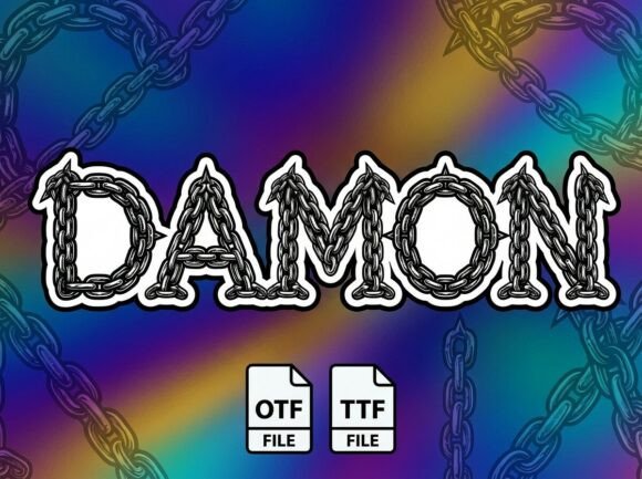 Damon Font - Preview 1