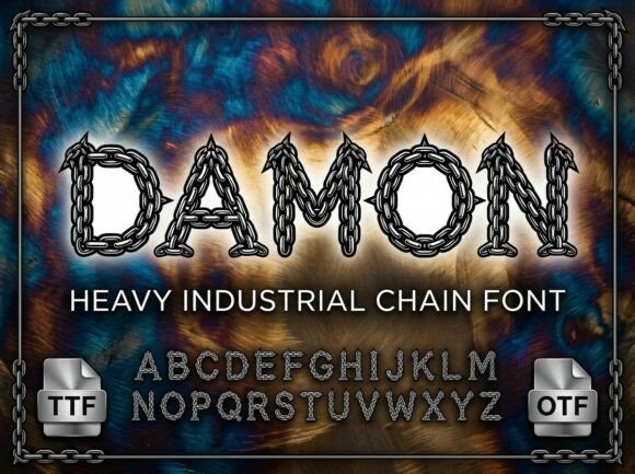Damon Font - Preview 2
