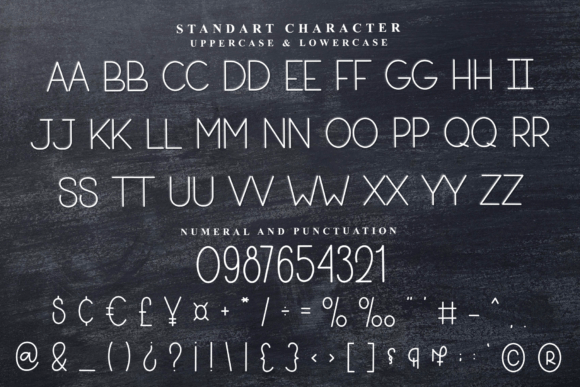 Design Instruct Font PNG with transparent background - Preview 2