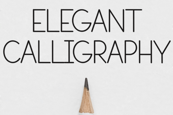 Design Instruct Font PNG with transparent background - Preview 4