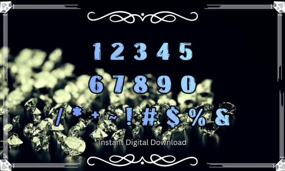 Diamond Luxury Font - Preview 3