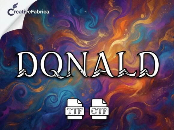 Donald Font - Preview 2