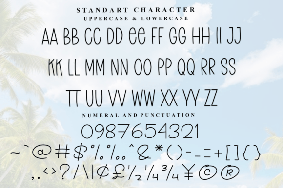 Dream Home Font PNG with transparent background - Preview 4