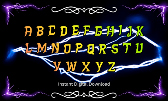 Electric Font - Preview 1