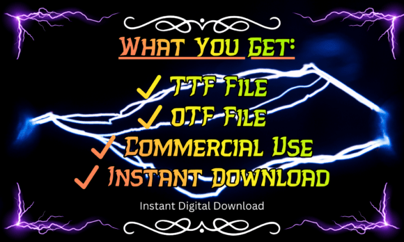 Electric Font - Preview 4