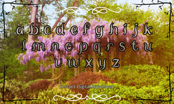 Elven Moonlight Font - Preview 2