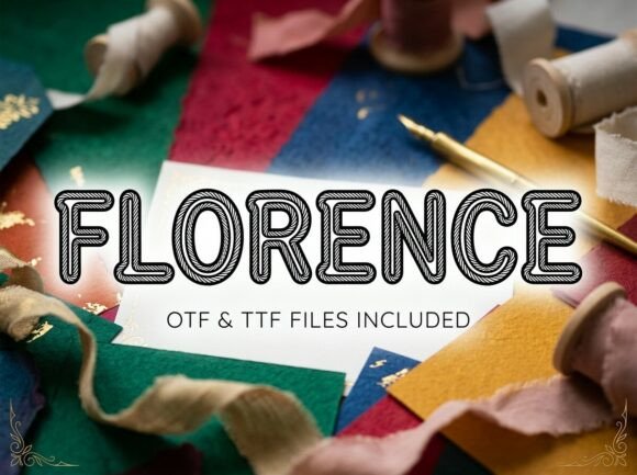 Florence Font - Preview 1