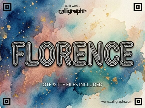 Florence Font - Preview 1