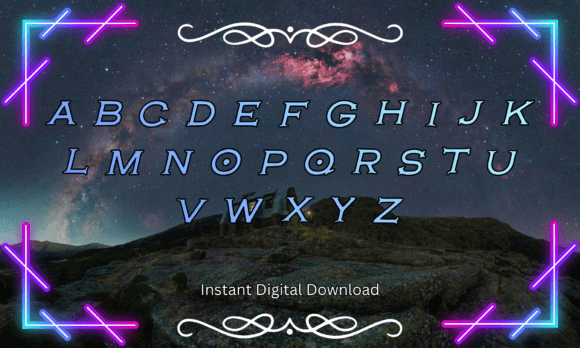 Galactic Font - Preview 1