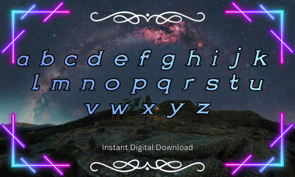 Galactic Font - Preview 2