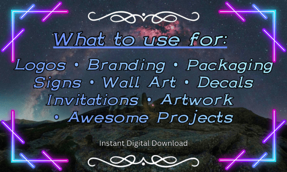 Galactic Font - Preview 4