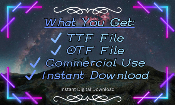 Galactic Font - Preview 5