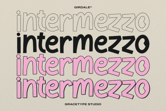 Girdale Font - Preview 1
