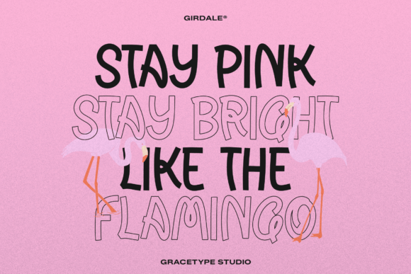 Girdale Font - Preview 3