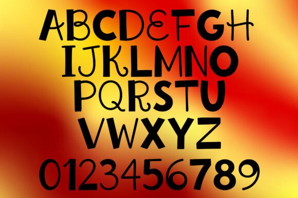 Laila Font PNG with transparent background - Preview 1