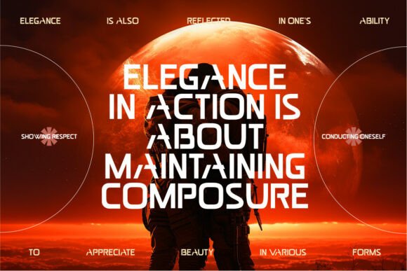 Monoscope Font PNG with transparent background - Preview 5