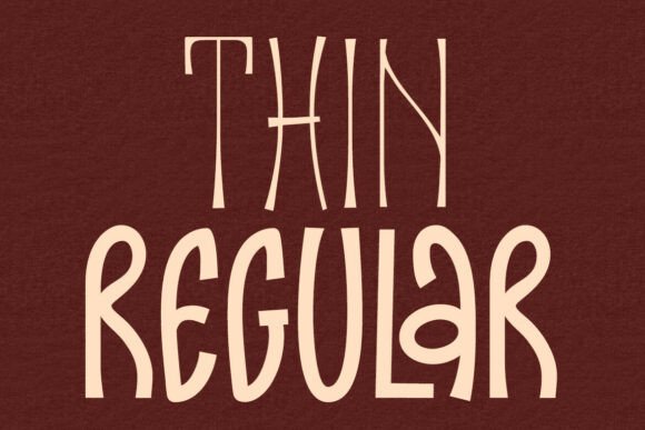 Nomad Kalari Font PNG with transparent background - Preview 6
