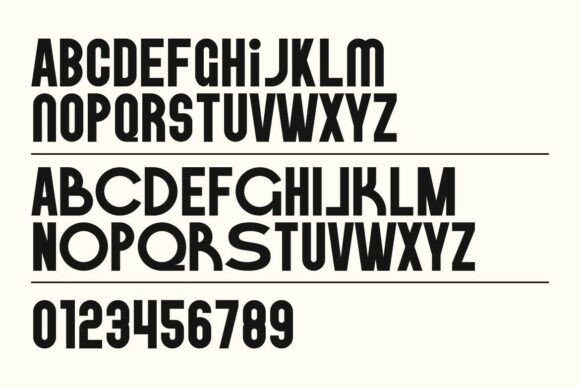 Quory Font PNG with transparent background - Preview 1